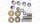 ALL BALLS RACING Reparatursatz Umlenkhebel Enthält 27-1061