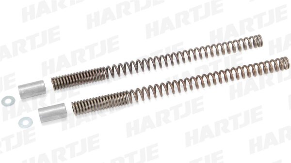 WIRTH Gabelfedernsatz poliert Progressiv-straffere WT6086