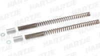 WIRTH Gabelfedernsatz poliert Progressiv-straffere WT6086