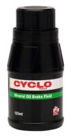 bremsflüssigkeit cyclo mineröl 125ml, flasche