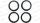 ALL BALLS RACING Gabelsimmerringsatz Die Wellendic 43 x 55 x 10,5
