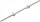 Konuswelle 390 mm Länge Welle für kleine Lagerdurc Welle Ø 12 mm,