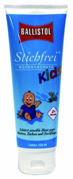 Mückenschutz Ballistol Stichfrei Kids 125ml, Lotion Tube