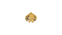 SUPERTEC TUNING PARTS Bremssattel 1-Kolben Bremssa gold