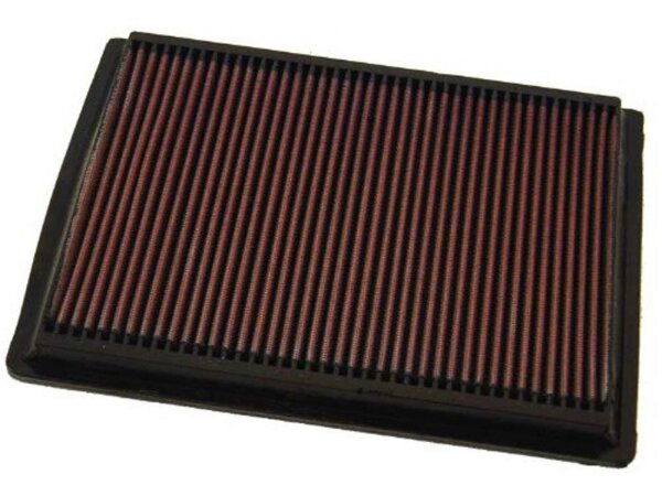 K&N Tauschluftfilter Hoher Luftstrom mit ausgezeichneter Filtration, entwickelt zur Steigerung der PS-Leistung und Besch