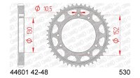 AFAM Kettenrad "44601" 530, Stahl, silber 46...