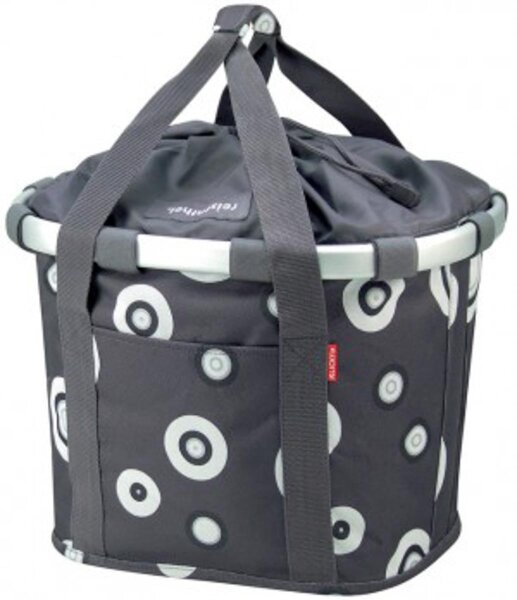 city-tasche klickfix bikebasket reisenthel, anthrazit, 35x28x26cm