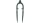 Gabel 28", 1 1/8", passend für Victoria Retro Stah classic green