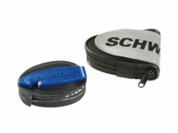 SCHWALBE Satteltasche, Mit zwei Reifenhebern, inkl. SV15 Schlauc