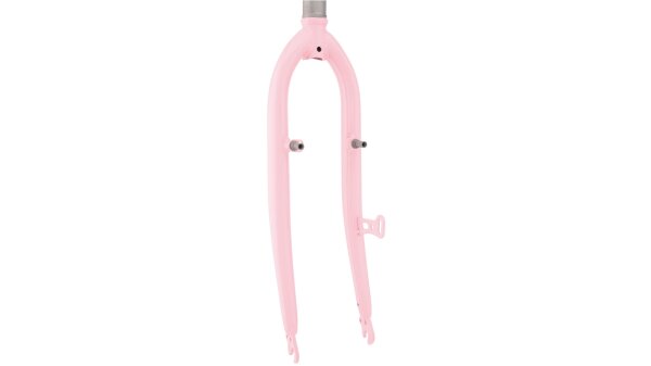 Gabel 26" 1 1/8", Unicrown Stahl, V-Brake, passend rosé