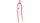 Gabel 28" 1 1/8", Unicrown Stahl, V-Brake, passend strawberry