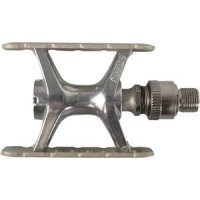 pedale mks clip-on abnehmbar titanfinish, mit tasche