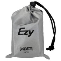 pedale mks clip-on abnehmbar titanfinish, mit tasche