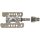 pedale mks clip-on abnehmbar titanfinish, mit tasche
