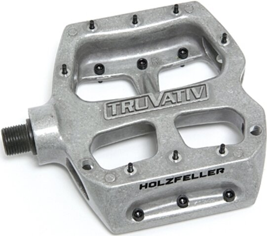 MTB-Pedal Truvativ Holzfeller galvanized, 9/16", Cro-Mo-Achse, 720g