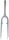 TERN HiTen-Gabel 26" grau, 242 mm, 