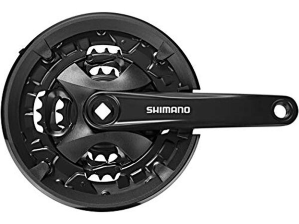 krg shimano mt101 44/32/22 zähne 170mm fcmt101 schwarz, 4-kant, mit kss