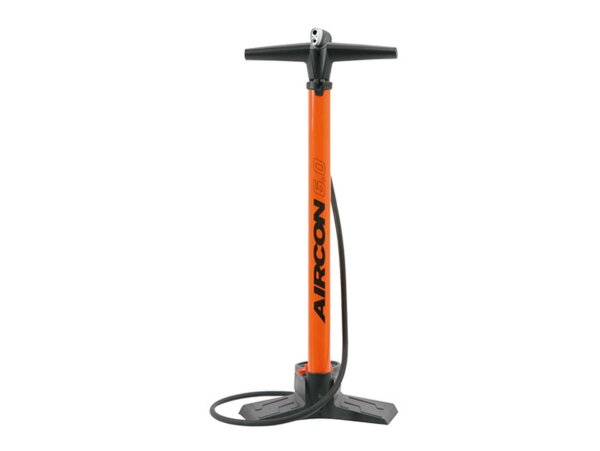 Standpumpe SKS Aircon 6.0 Mult Valve, orange, DV/AV/SV