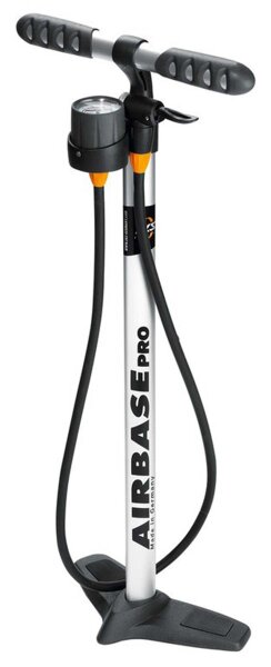 Standpumpe SKS Airbase Pro mit E.V.A.-Ventilkopf, silber DV/AV/SV
