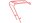 Gepäckträger 28", Stahl, für Swan-Retro rosered, für R