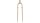 Gabel 28" 40 mm Gewinde toffee, 170 mm