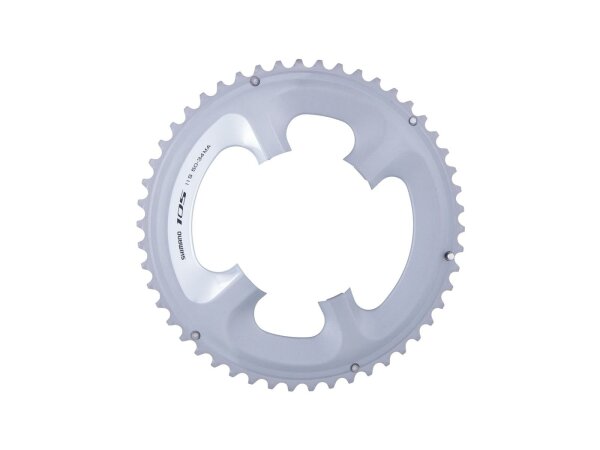 SHIMANO Kettenblatt "105", 5800 4-Arm, f 50 Zähne, silber, für 50 / 34 Zähne