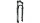 ROCKSHOX Federgabel "Recon RL Solo Air" 27,5", Ein