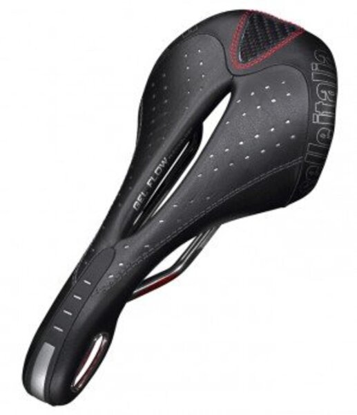 MTB-Sattel Flite Gel Flow Ti 316 Selle Italia,Leder, schwarz