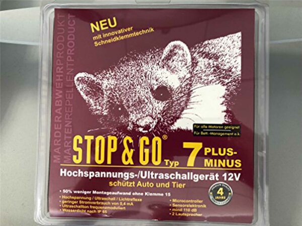 STOP & GO Marderabwehrgerät "7 PLUS-MINU