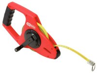 KS-TOOLS Rollbandmass 30 m, mit Schnelleinzug Gelb im...