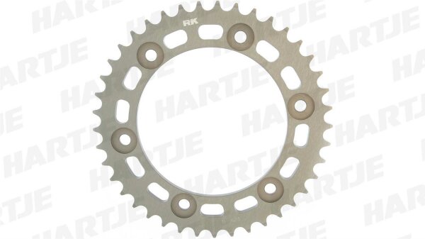 RK Kettenrad "A5756" 525, Aluminium Hart Anodisier 44 Zähne
