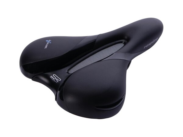 sattel selle royal respiro soft schwarz,herren,277x182mm,moderate,465g