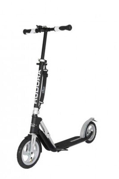 City Scooter Big Wheel Air Hudora Alu 9" 230 Air schwarz/silber 230mm