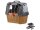 hundeshopper klickfix doggy basket plus braun,  45x52x36 cm, gta