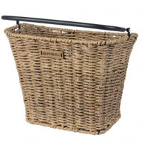 vorderrrad-korb basil bremen rattanlook 27x36x29cm, seagrass