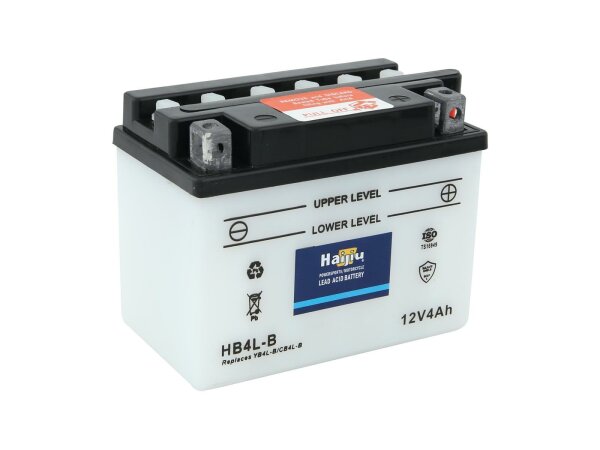 Batterie "YB4L-B" ETN: 504 011 002 Haijiu, Standa