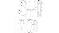 ROCKSHOX "Paragon", Stahlfeder 65mm
