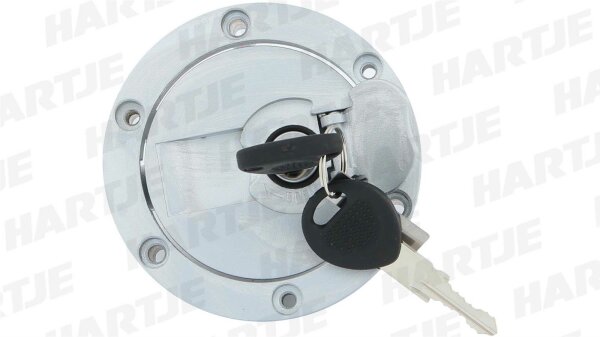 VICMA Tankdeckel Abschließbar, 2 Schlüssel silber