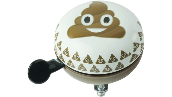 WIDEK Glocke "Ding Dong Emoticons", Stahl, Ø 80mm , auf