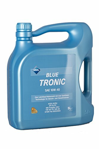 ARAL Motoröl "Blue Tronic", SAE 10W-40, Spezifikationen