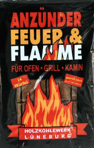 HOLZKOHLEWERK LÜNEBURG Holzanzünder "Feuer & Flamme", 2