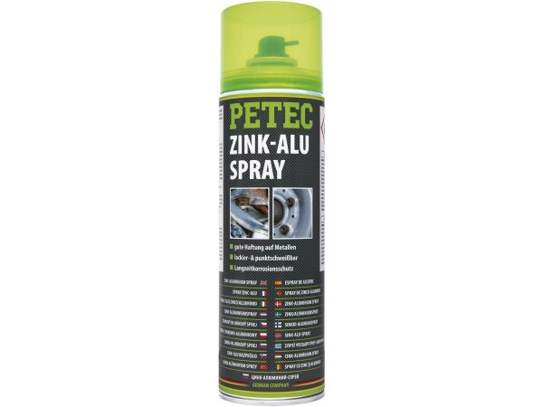 Petec Zink-Alu-Spray Grundierung Unterliegt Anhang II der Verordnung (EU) 2019/1148 Spray