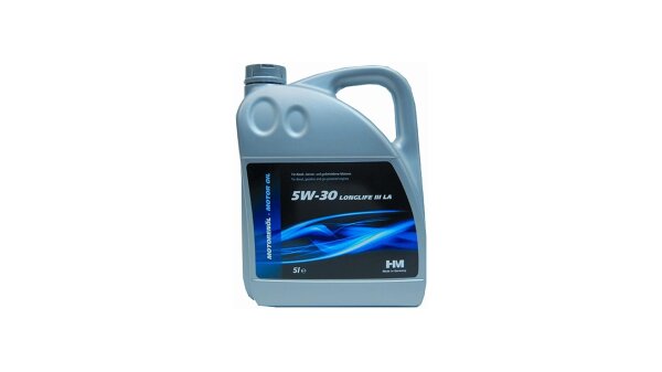 HM Motoröl "Longlife III LA" SAE 5W-30,  5 l Kanister