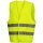 NITRAS Warnweste 100 % Polyester, im Pol neongelb