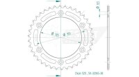 ESJOT Kettenrad "32065" 520, Stahl, schwarz 48...