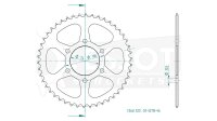 ESJOT Kettenrad "32118" 520, Stahl, silber 46...