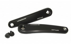 miranda kurbelset, sduro delta 170mm schwarz, links+rechts,170mm 4-kant