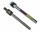 Federsattelstütze Airwings Tour Soft Ø 25,0mm, 320mm, silber, Kerzenform