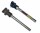 Federsattelstütze Airwings Tour II Ø 25,4mm,320mm,silber,mit Patentkloben