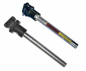 Federsattelstütze Airwings Tour II Ø 27,2mm,320mm,silber,mit Patentkloben